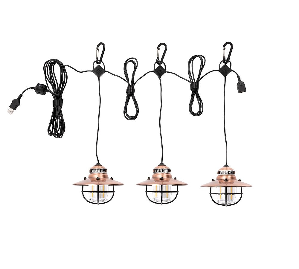 Cage Lantern LED String Lights, 10 ft., Copper - Image 0