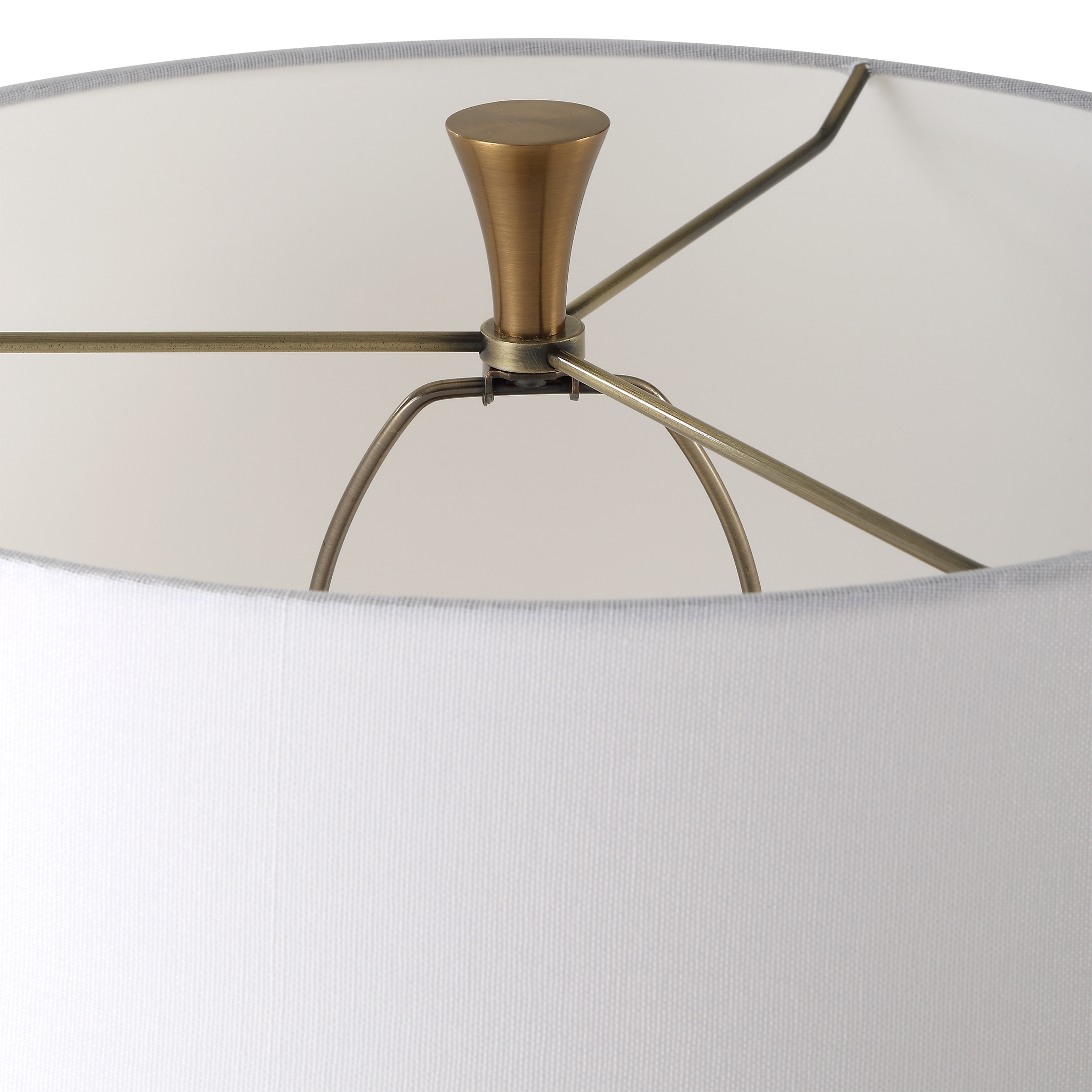 Colette White Stone Floor Lamp - Image 5