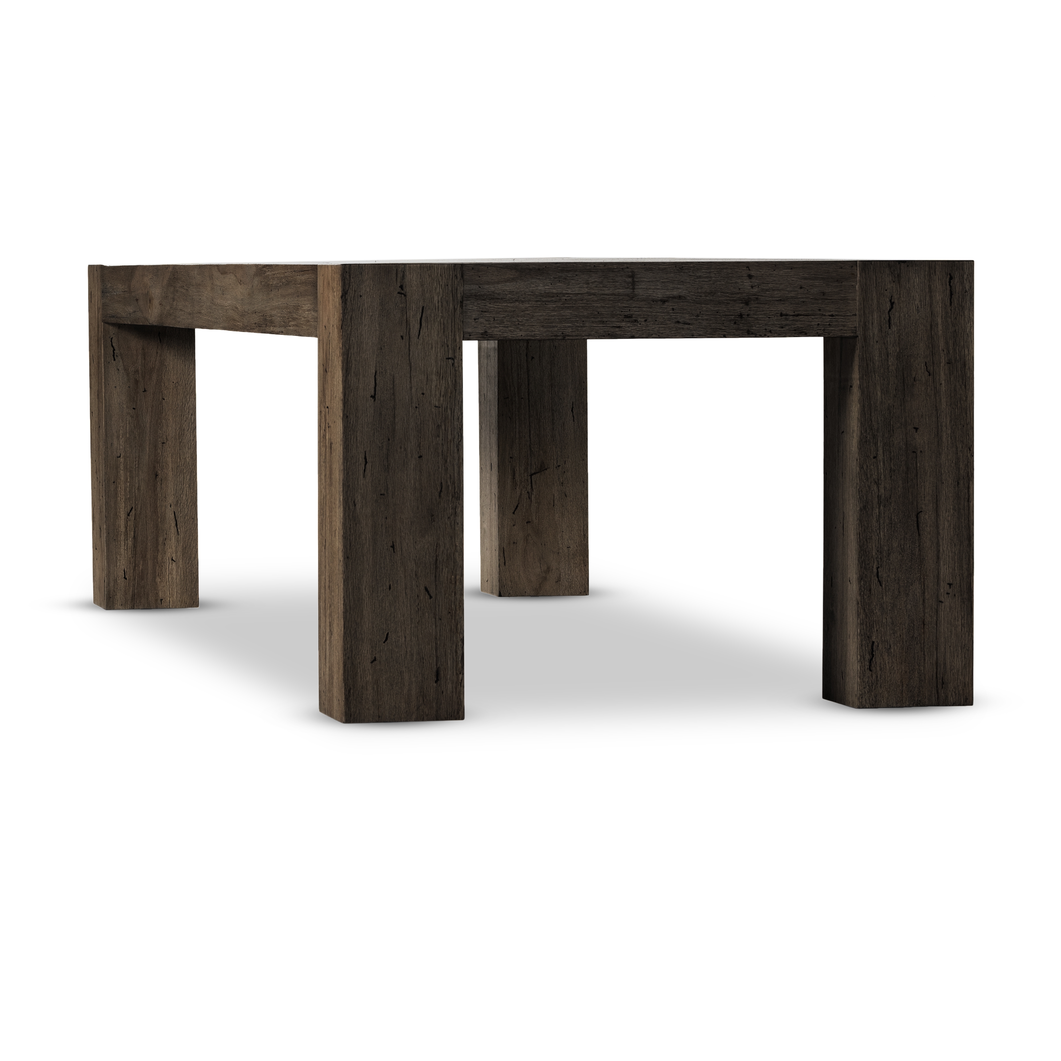 Abaso Dining Table 108"-Ebony Rustic - Image 1