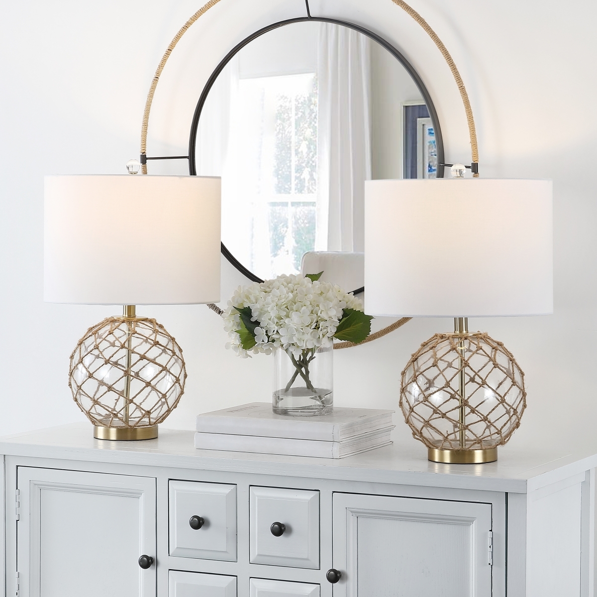 Gremeli 22" Table Lamp - Natural/Clear - Image 3