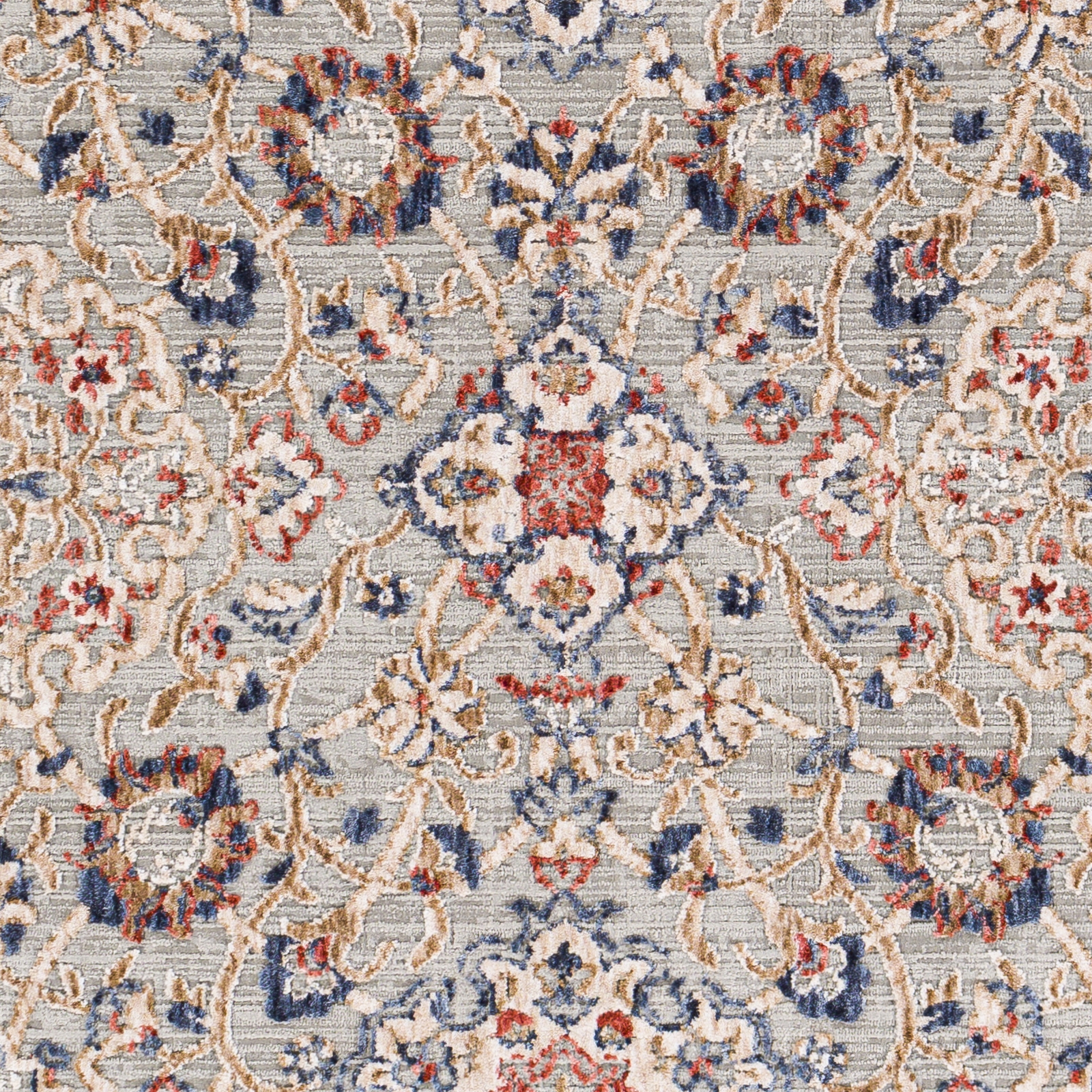 Infinity Beige Indoor 8'10" x 12' Machine Woven Rug - Image 5