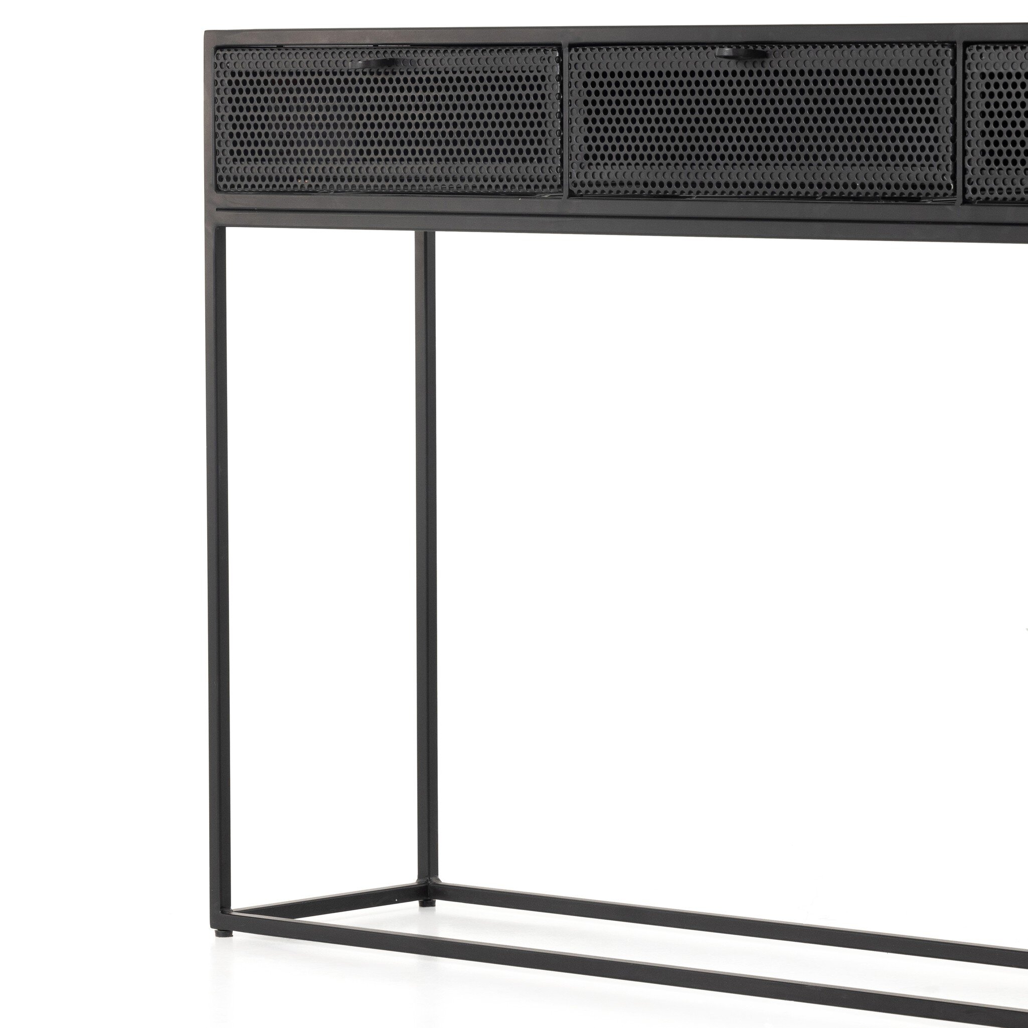 Hendrick Console Table - Black - Image 9