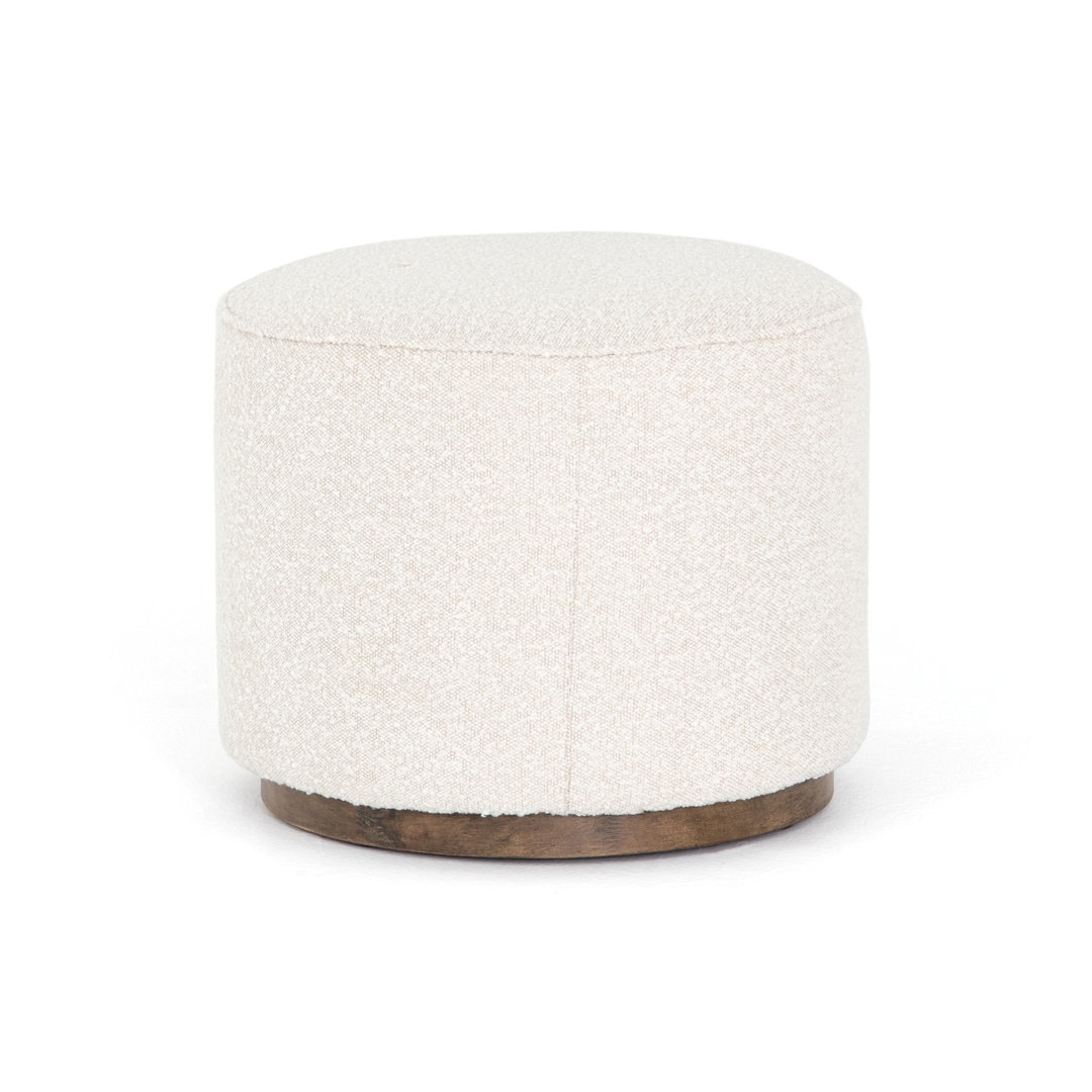 Four Hands Sinclair Round Ottoman - Image 0