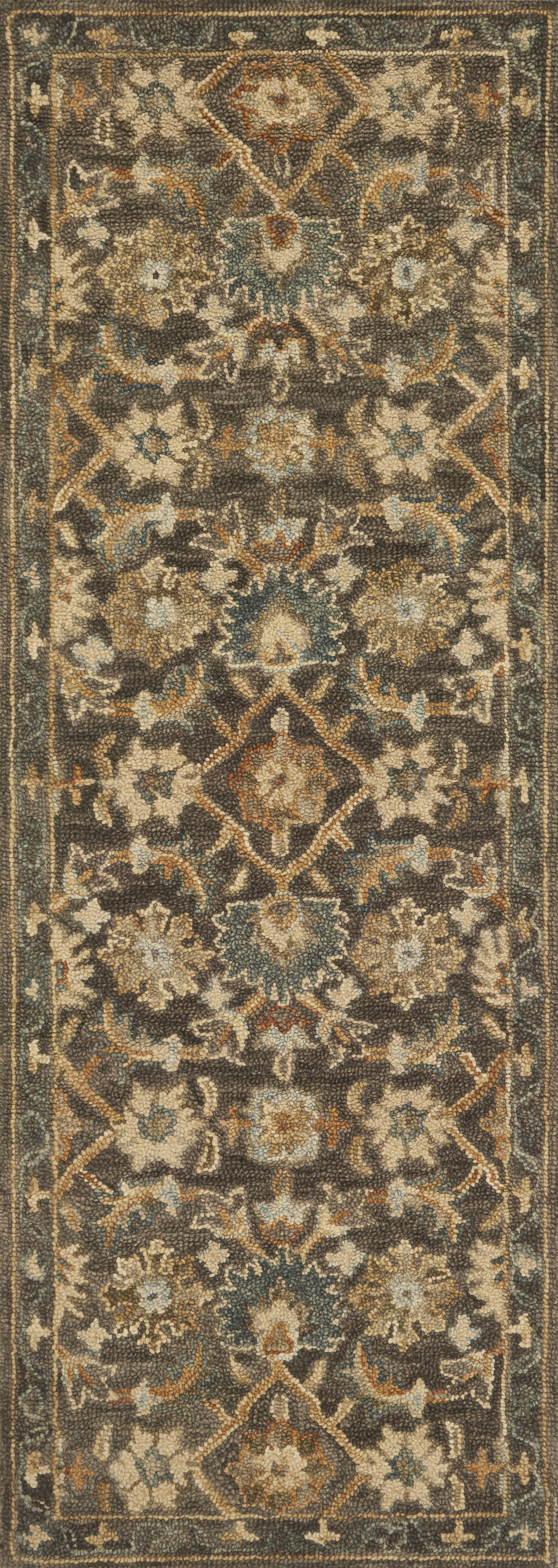 Loloi Victoria Dk Taupe / Multi 7'-9" x 9'-9" - Image 2