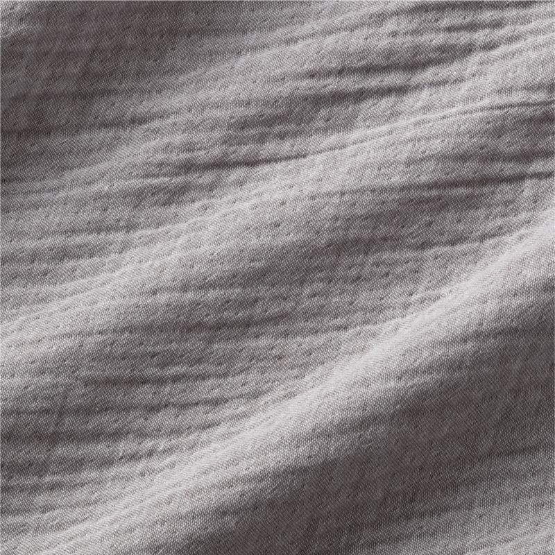Alto Organic Cotton Grey King Duvet Cover - Image 1
