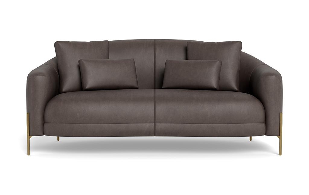 Fiona Leather 2-Seat Sofa - Image 0