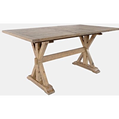 Bryon Counter Height Extendable Solid Wood Dining Table - Image 0