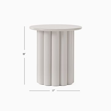 Hera Side Table, Semi-Circle - Image 1