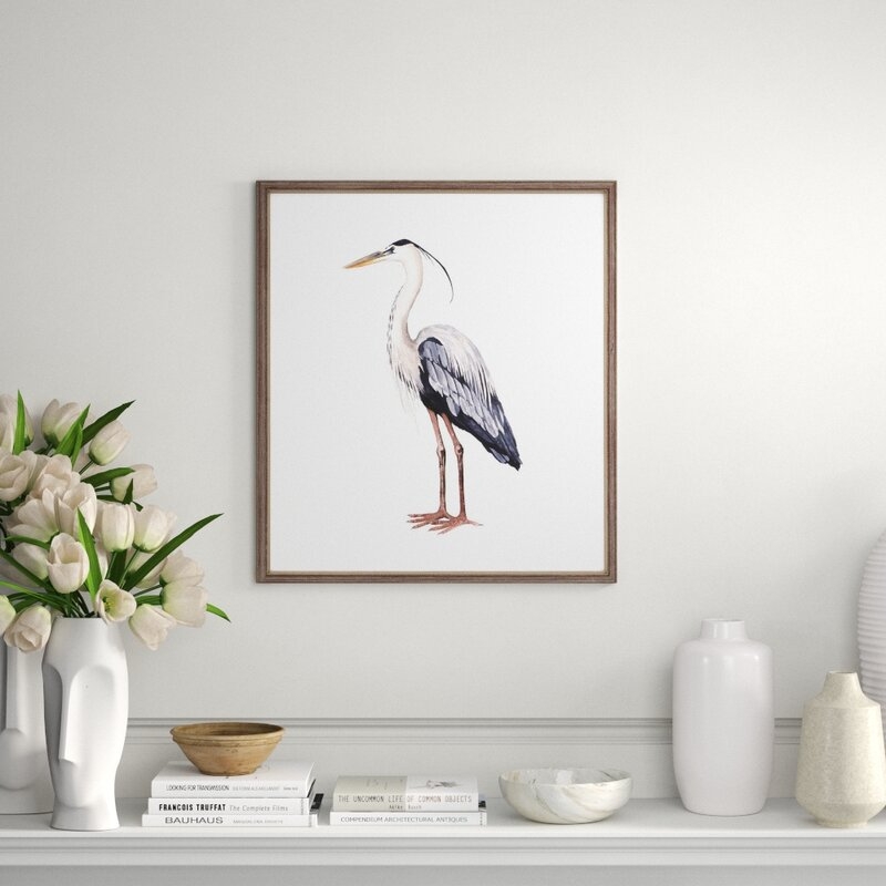 Paragon Sea Bird I by Popp - Picture Frame Print on Paper - Image 0