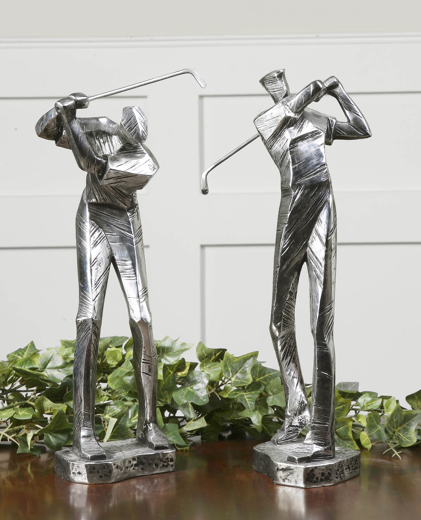 Practice Shot Metallic Statues Set/2 - Image 1