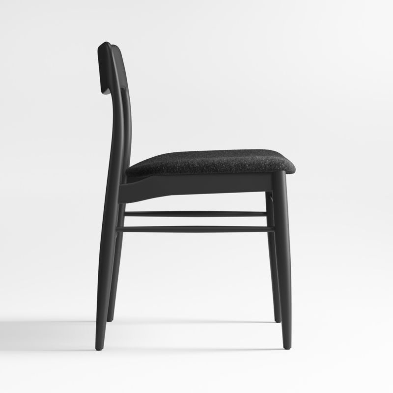Tate Black Wood Dining Chair - Image 2