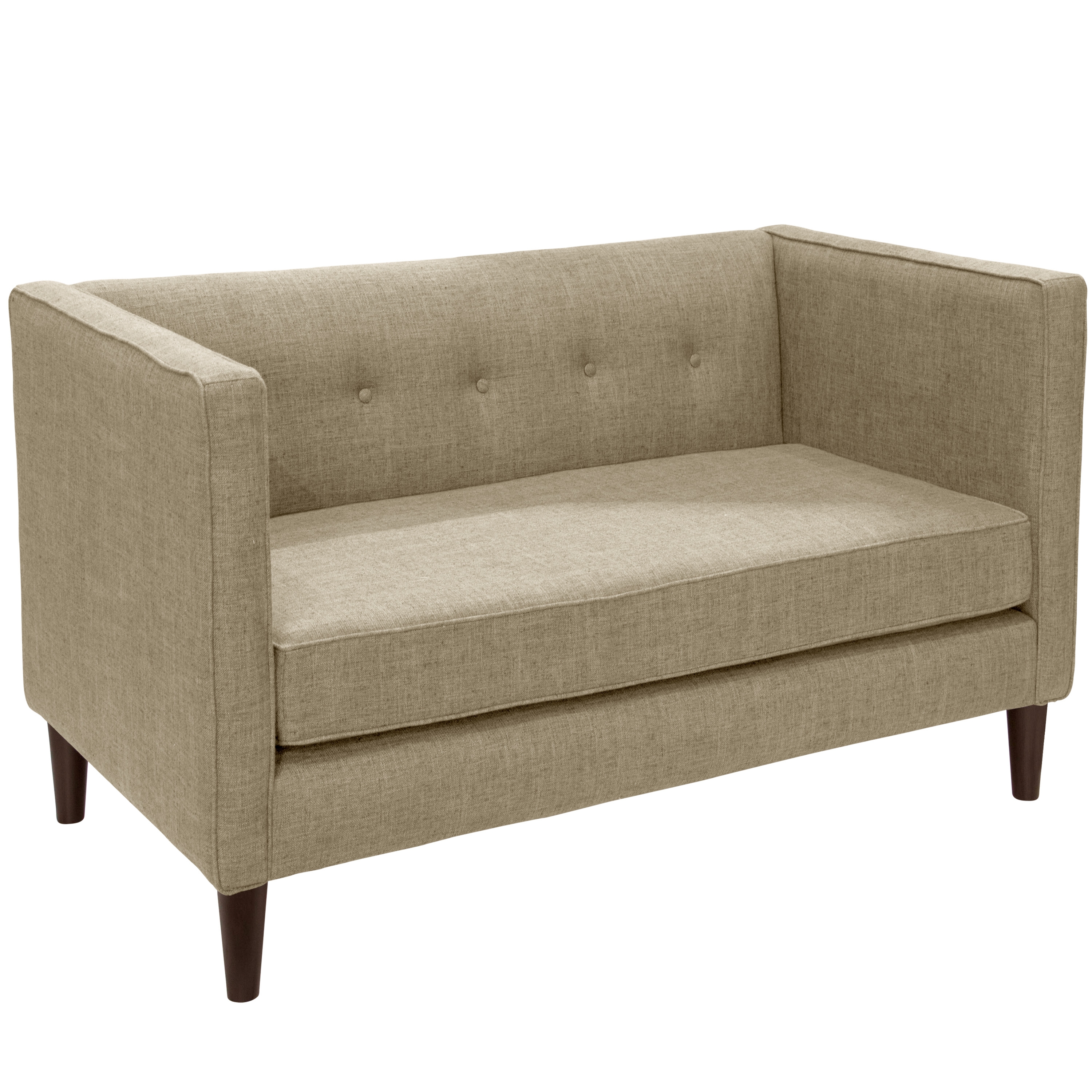 Downing Settee, Linen - DNU - Image 0