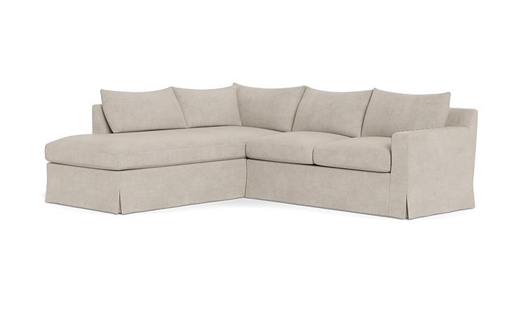 Sloan Slipcovered 3-Seat Left Bumper Sectional - Image 2