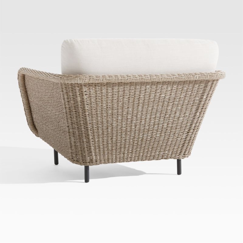 Grotta Outdoor Wicker Lounge Chair - Image 4