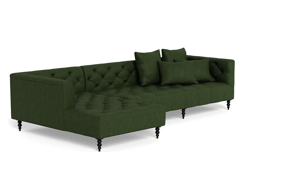 Ms. Chesterfield Sectional Sofa with Left Chaise by Apartment Therapy - Image 1