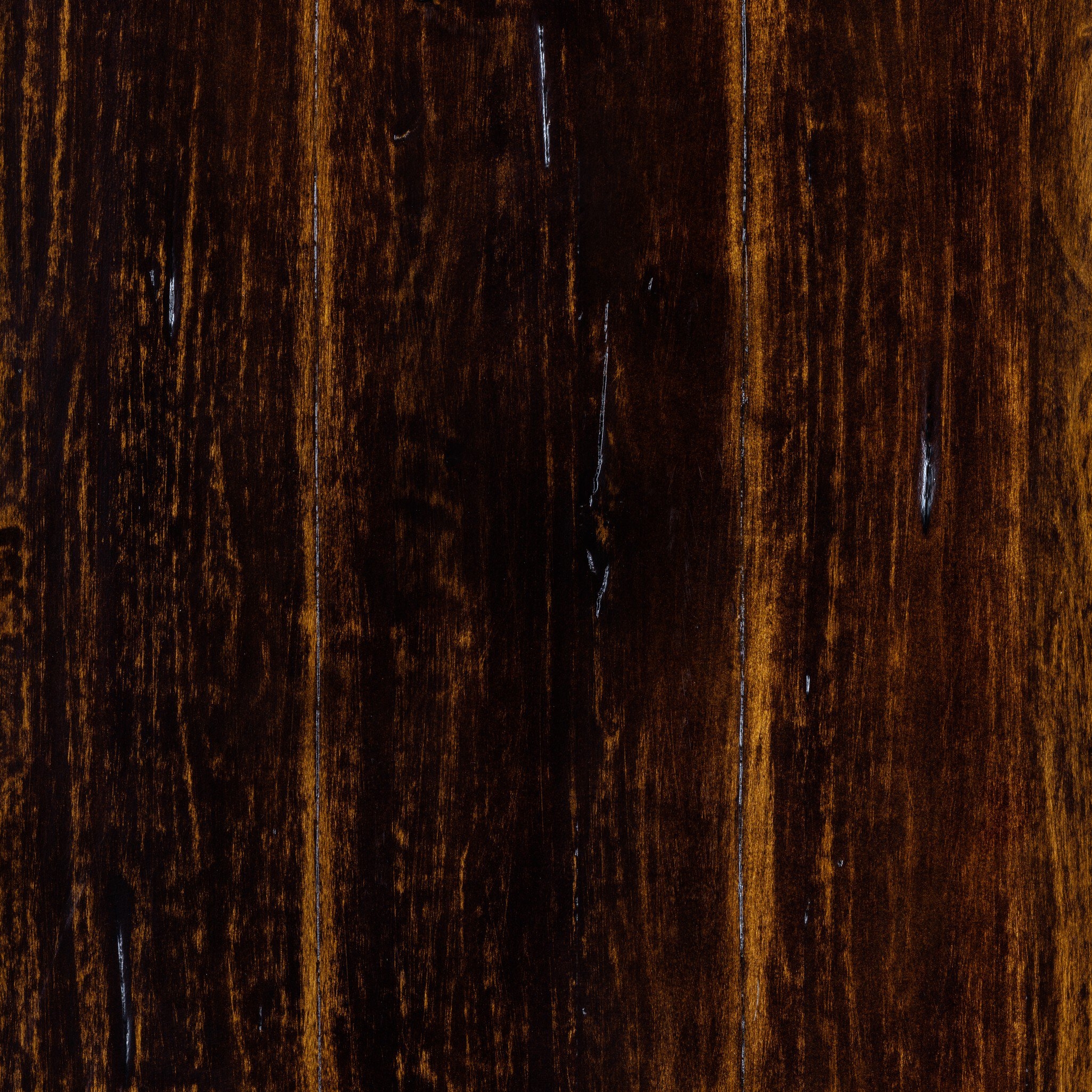 Trestle Console Table - Distressed Walnut - Image 6