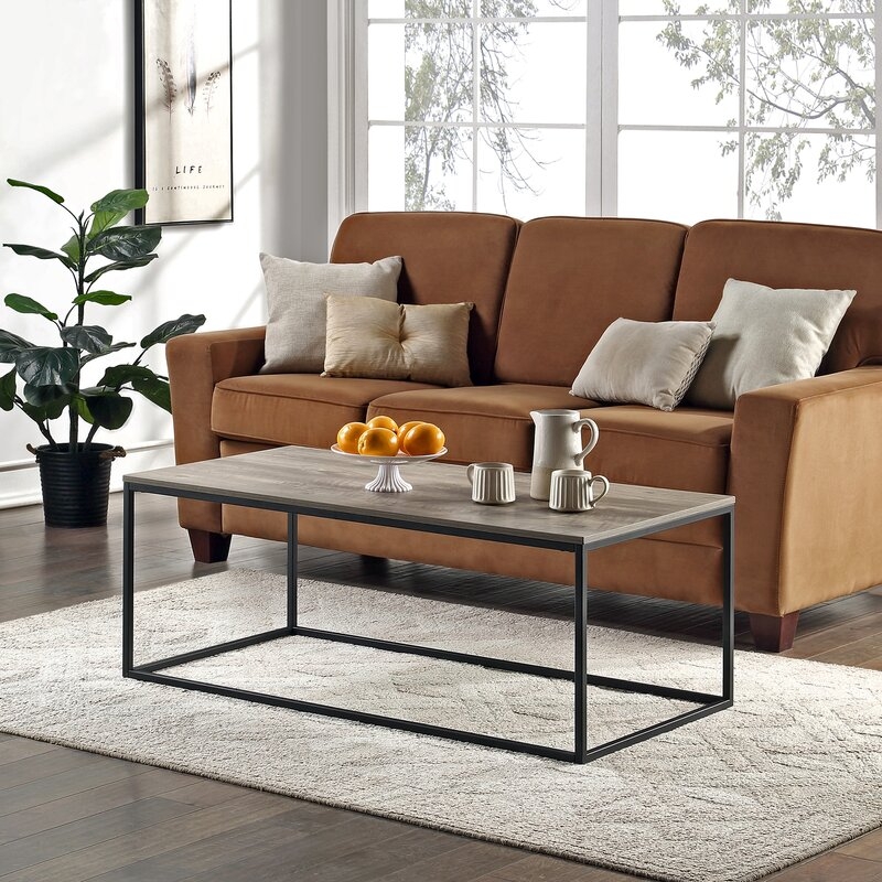 Driftwood Modern Farmhouse Coffee Table - Image 1