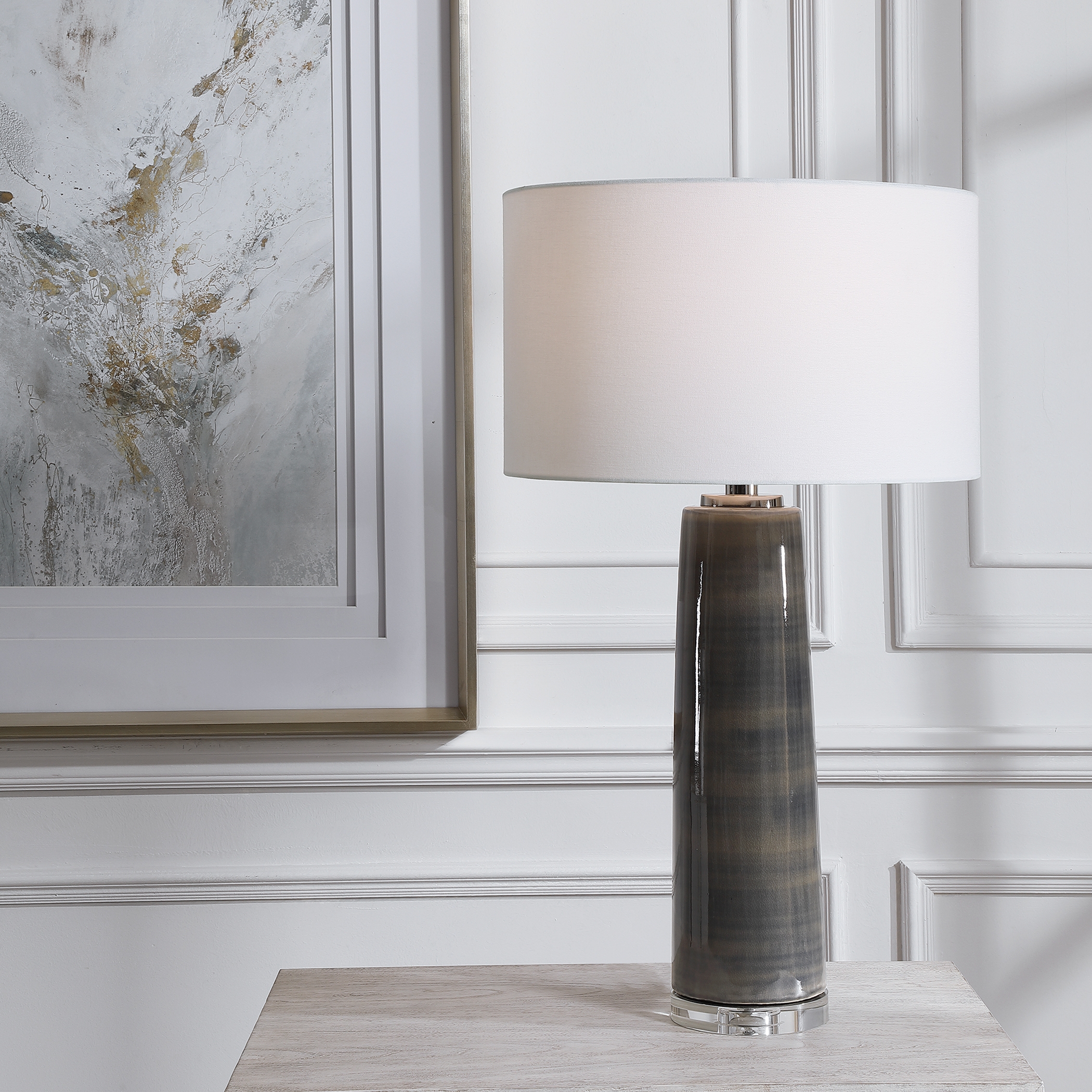 Seurat Charcoal Table Lamp - Image 2