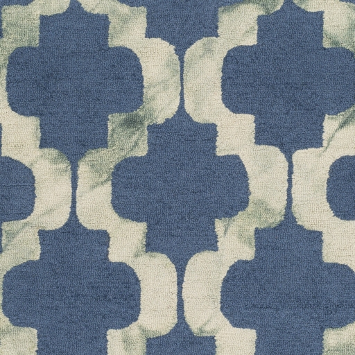 Serafina Blue Indoor 9' x 13' Handmade Rug - Image 0
