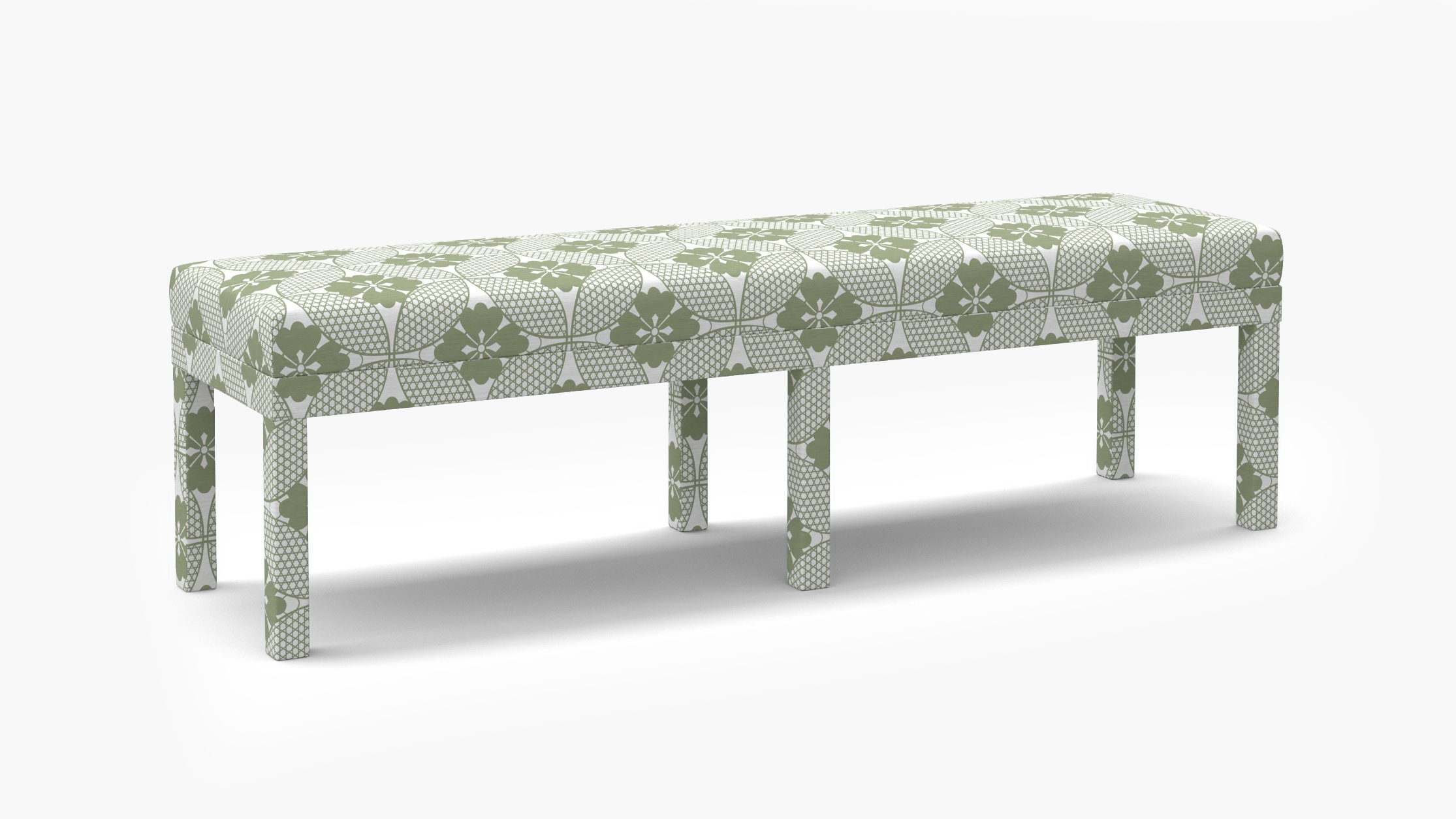 Parsons Bench, Sage Solaire - Image 1