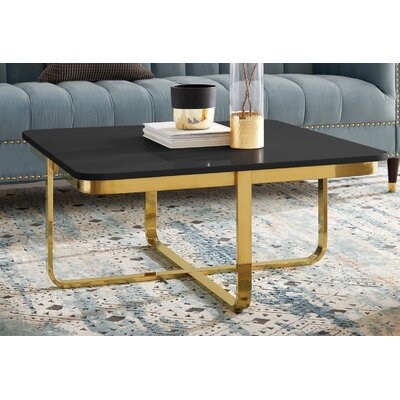 Aili Pedestal Coffee Table - Image 0