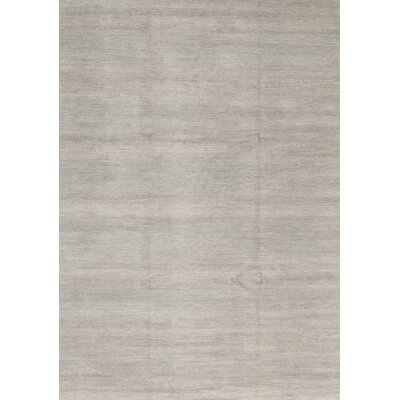 Hand-Knotted 9' x 12' Gray/Black Area Rug - Image 0