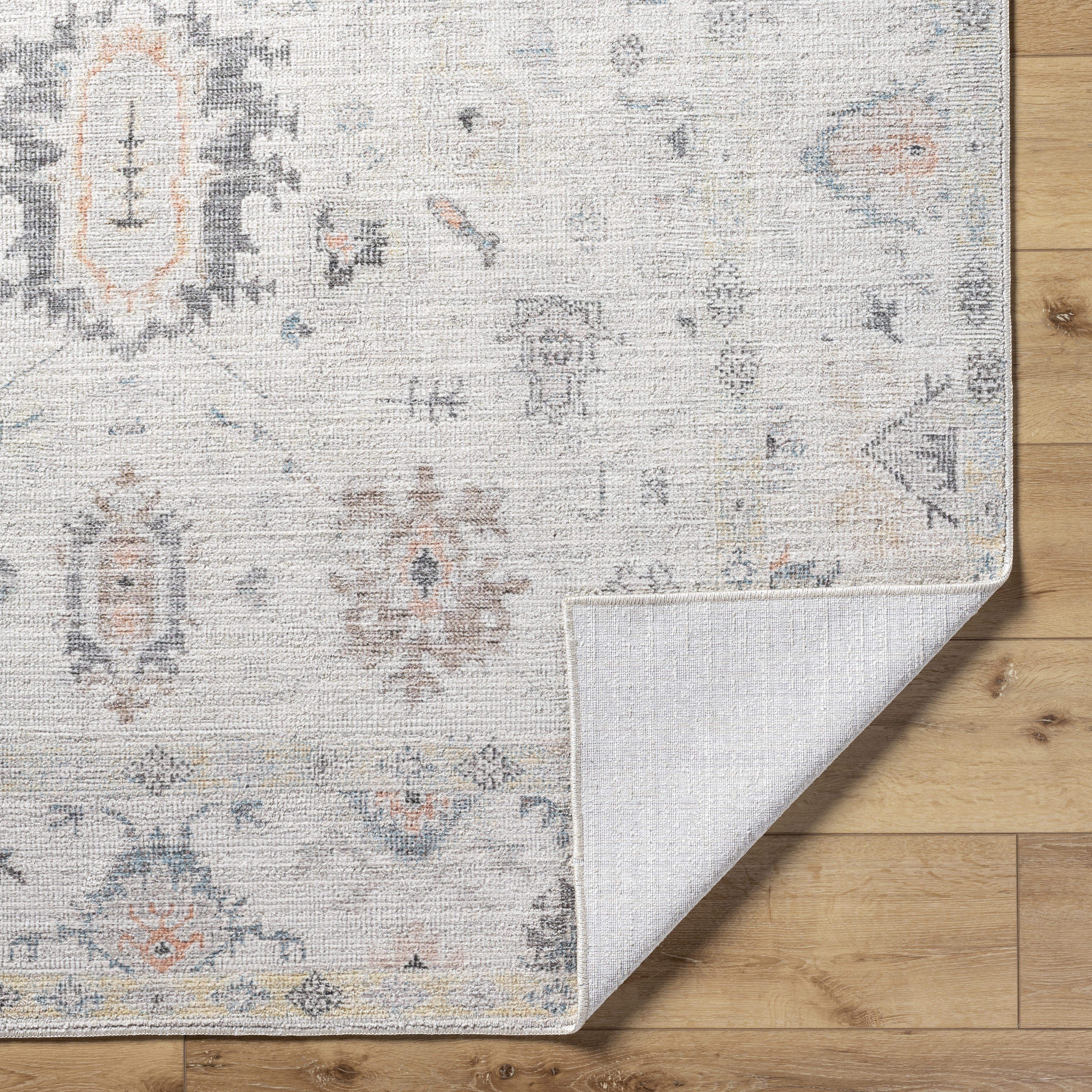 Marlon Beige Indoor 9'11" x 14' Machine Woven Rug - Image 3