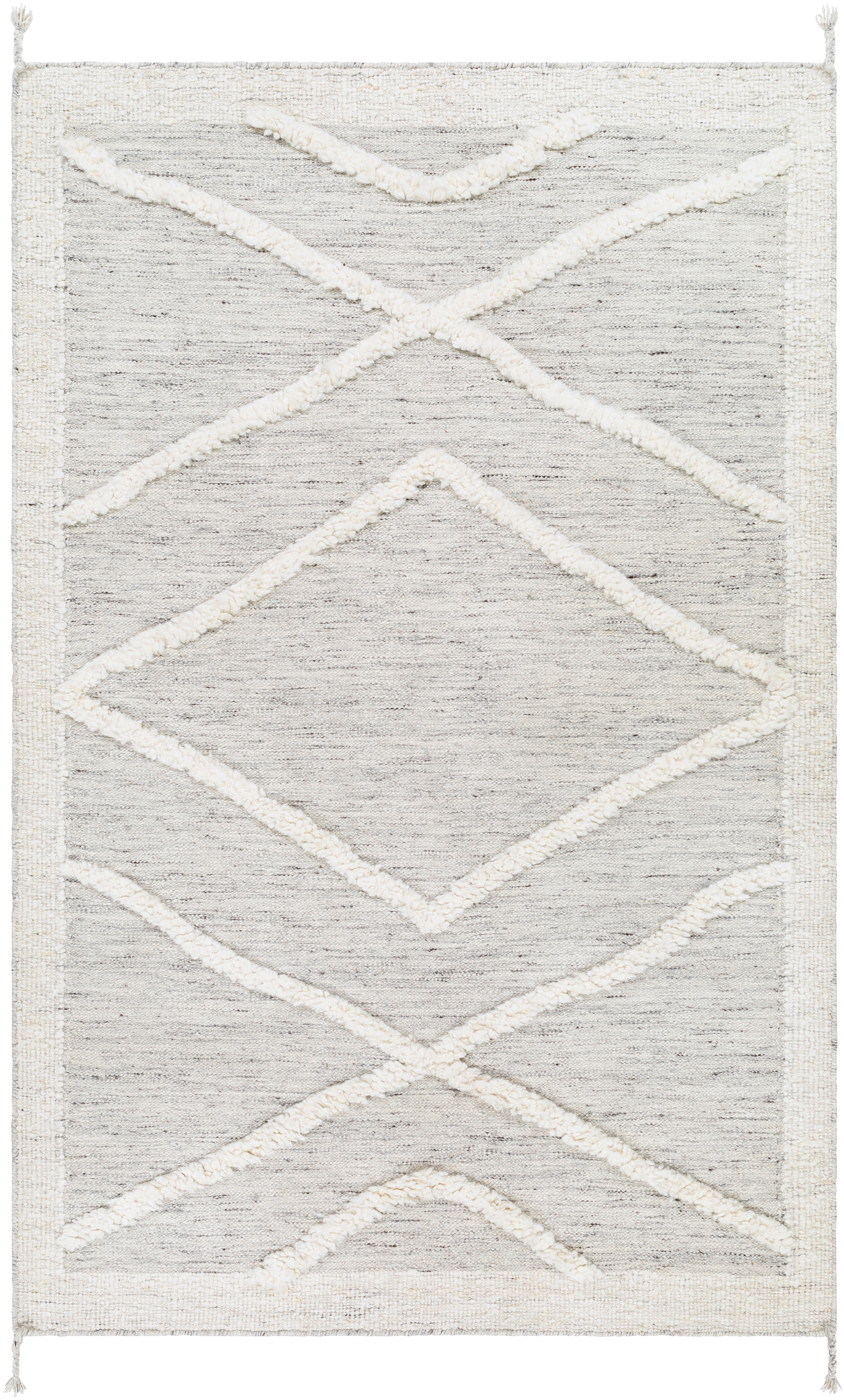 Tripoli Beige Indoor 2' x 3' Handmade Rug - Image 0