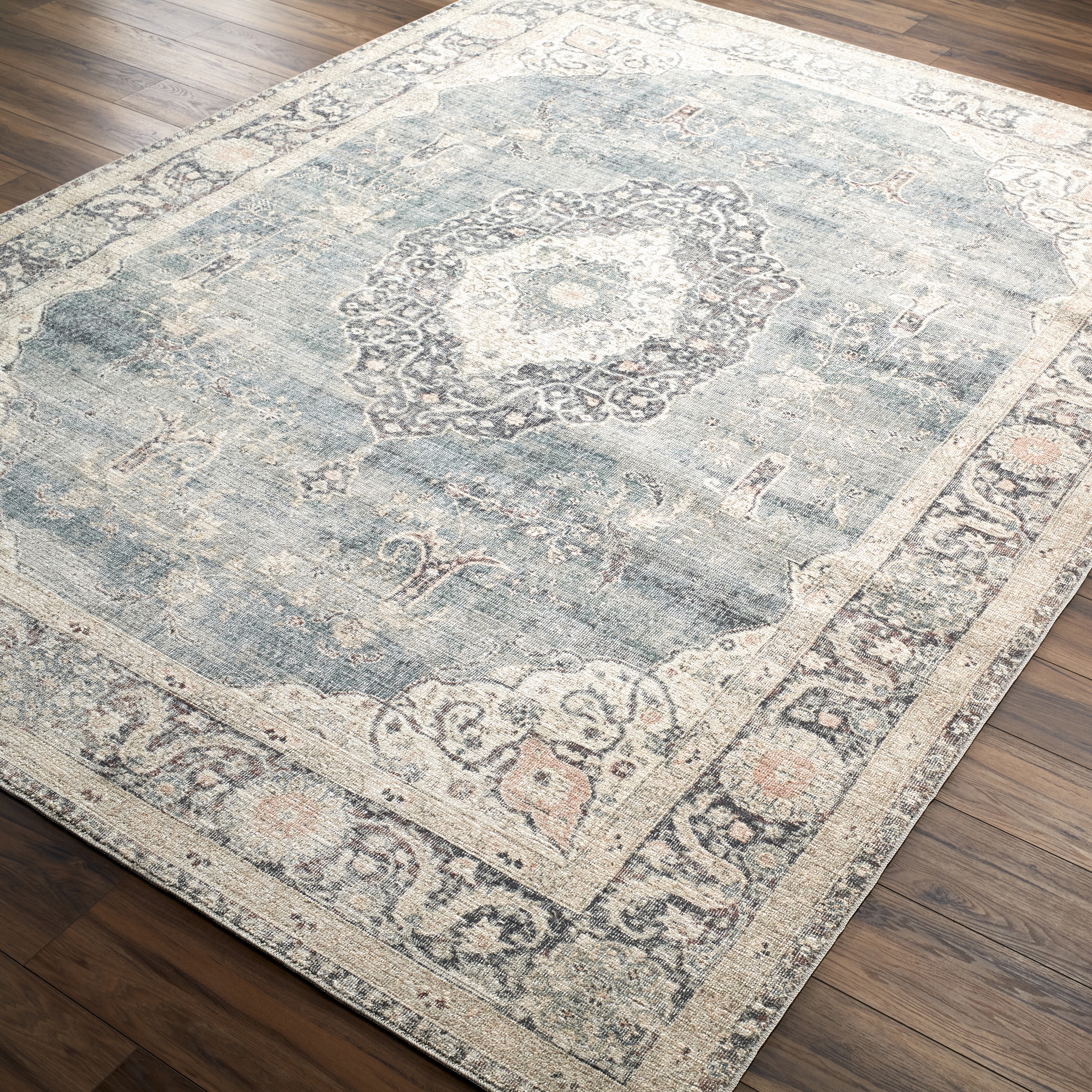 Marlene Beige Indoor 3'10" x 5'7" Machine Woven Rug - Image 5