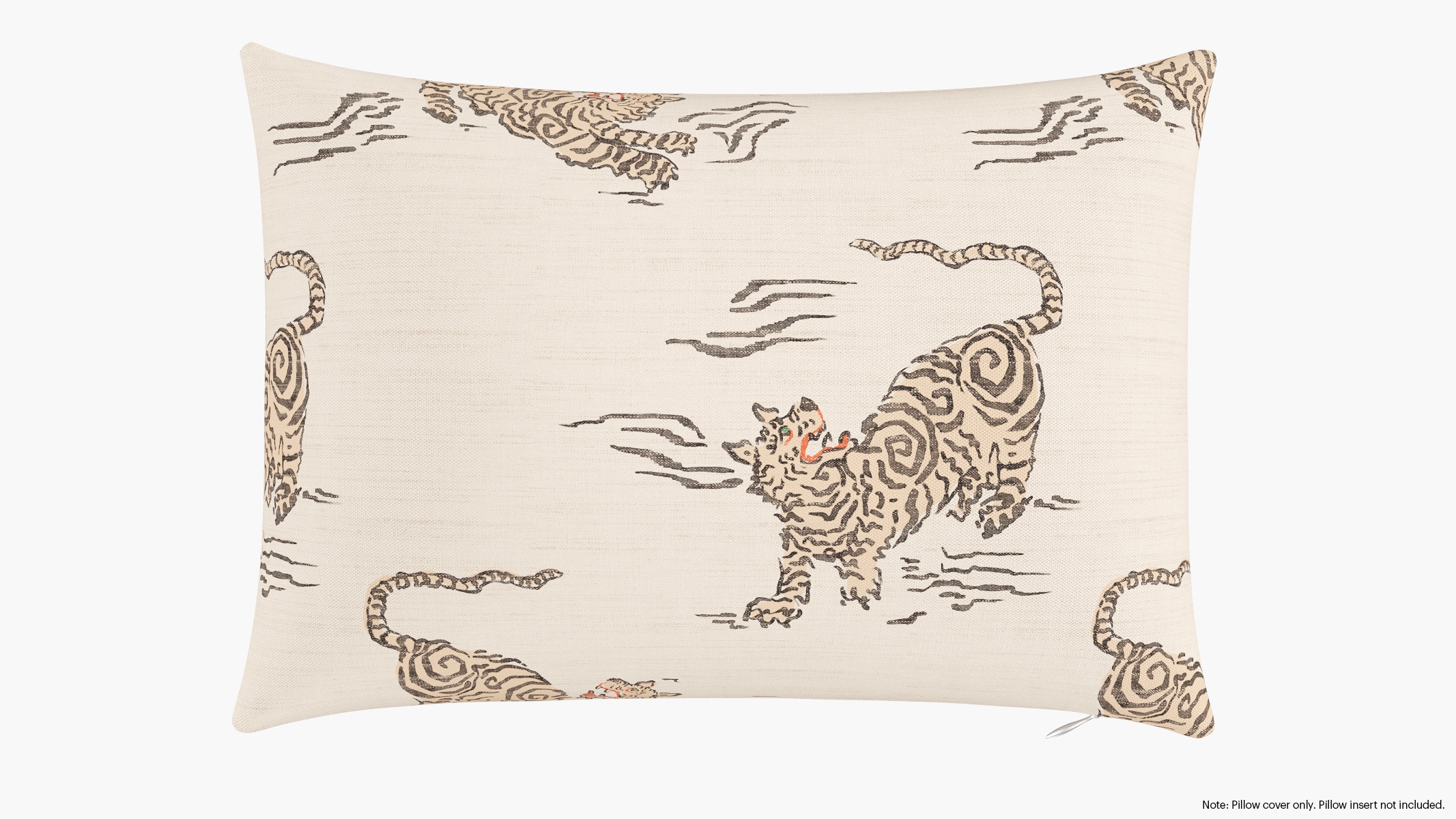 Throw Pillow Cover 14" x 20", Canvas Tigresse, 14" x 20" - Image 0