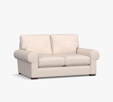 Turner Roll Arm Upholstered Sofa 3-Seater 87.5", Down Blend Wrapped Cushions, Performance Heathered Basketweave Platinum - Image 2