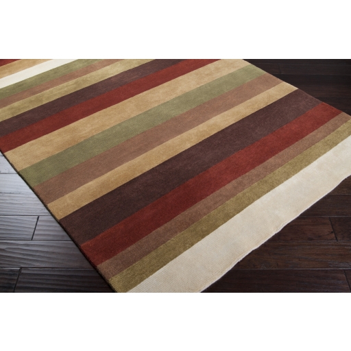 Dimensions Brown Indoor 2' x 3' Handmade Rug - Image 0