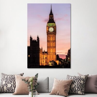 Big Ben - London, England, UK II - Wrapped Canvas Photograph - Image 0