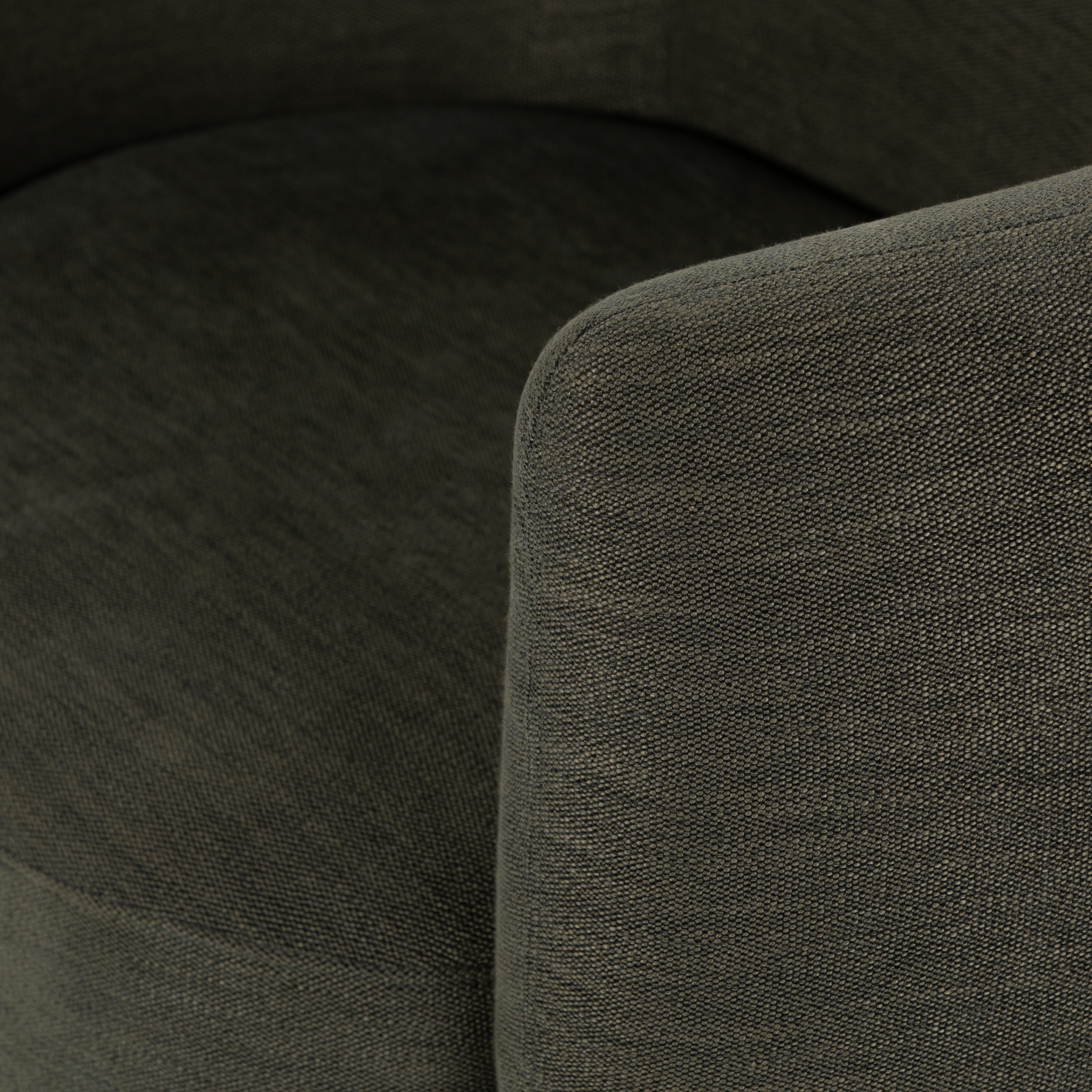 Calista Swivel Chair - Atlantis Moss - Image 7