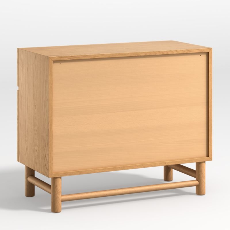 Emmer Large Natural Oak File Cabinet - Image 4