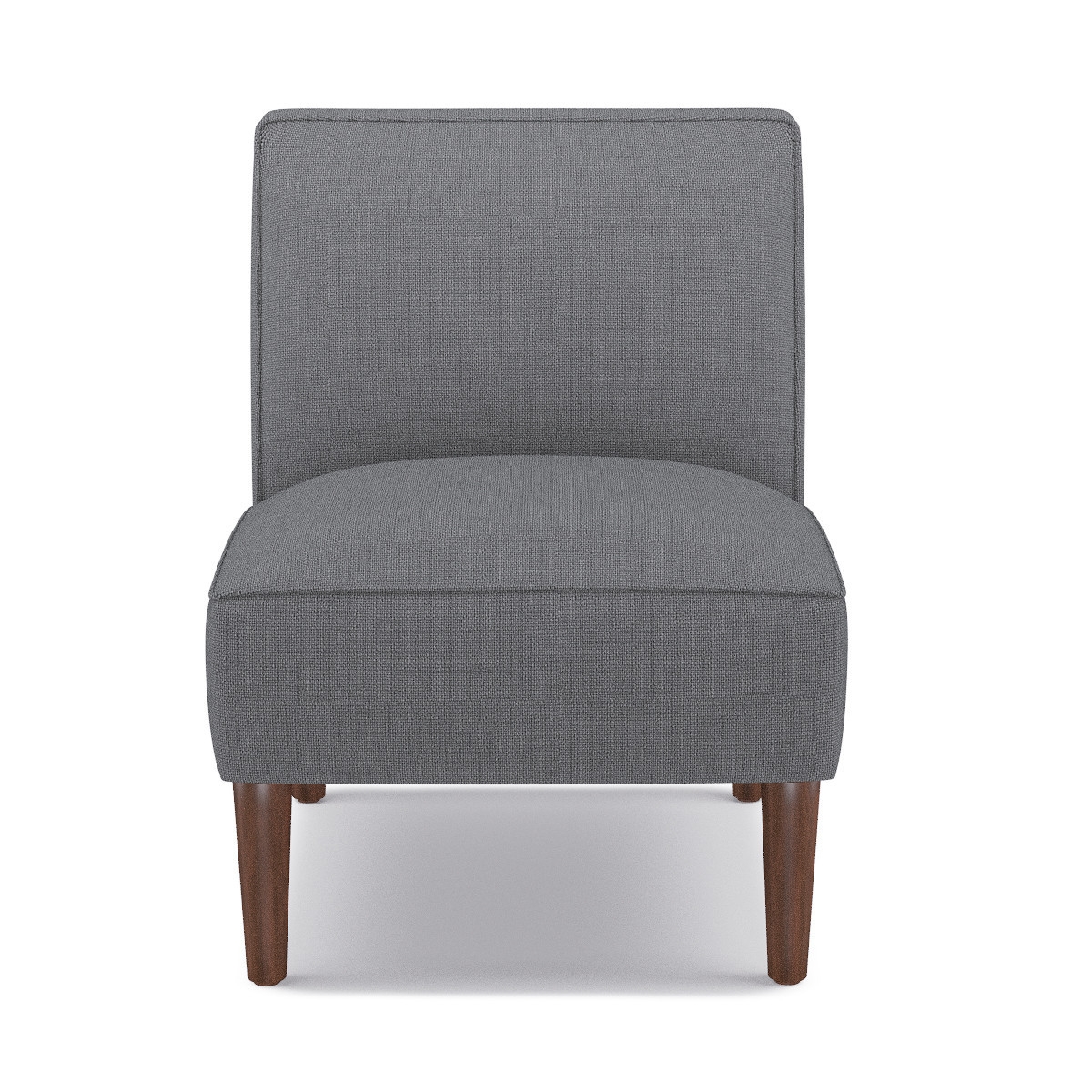 Slipper Chair | Grey Linen - Image 0