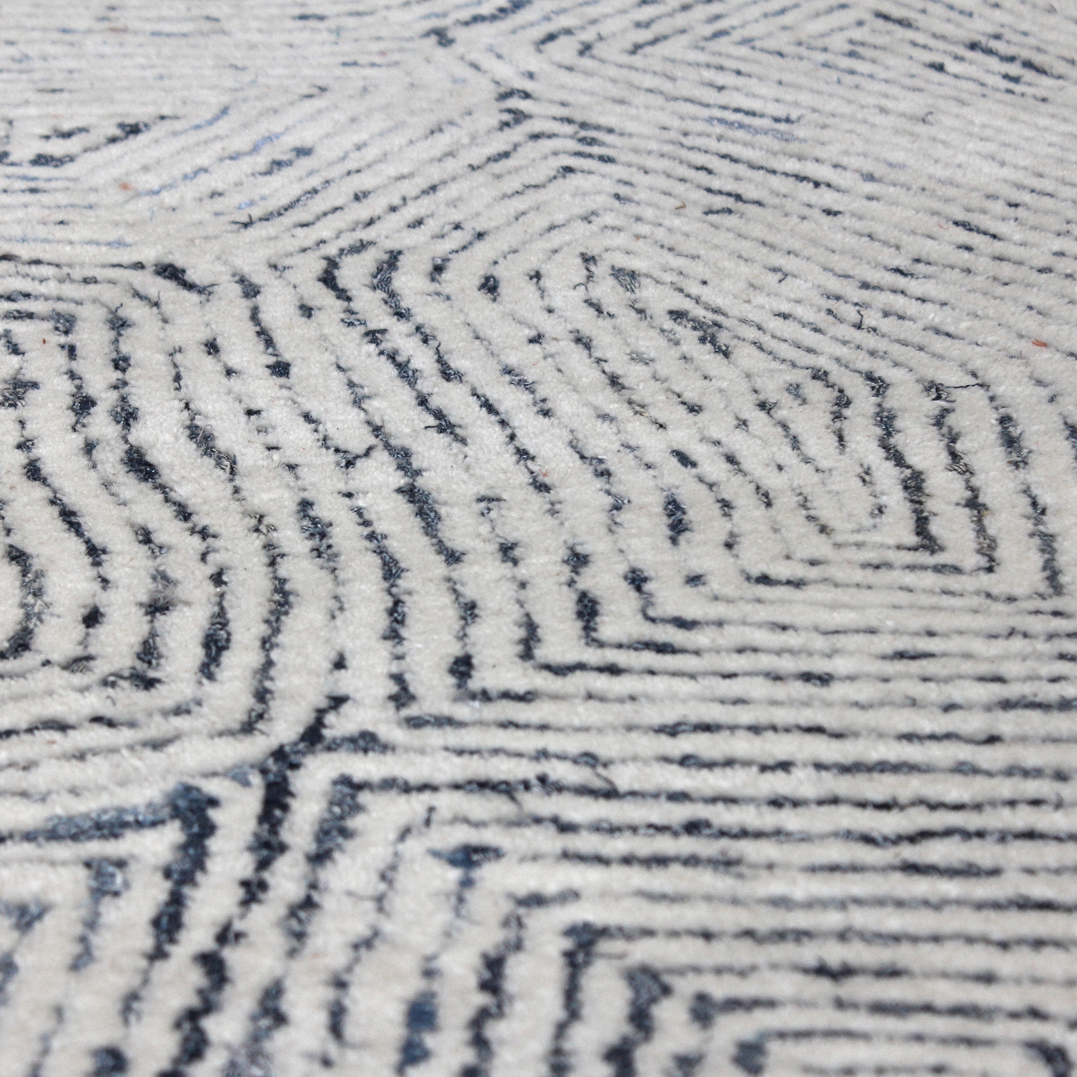 Maze Blue 8 X 10 Rug - Image 2
