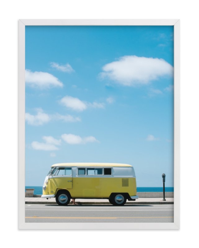 Yellow Van II Limited Edition Fine Art Print 1 - Image 0