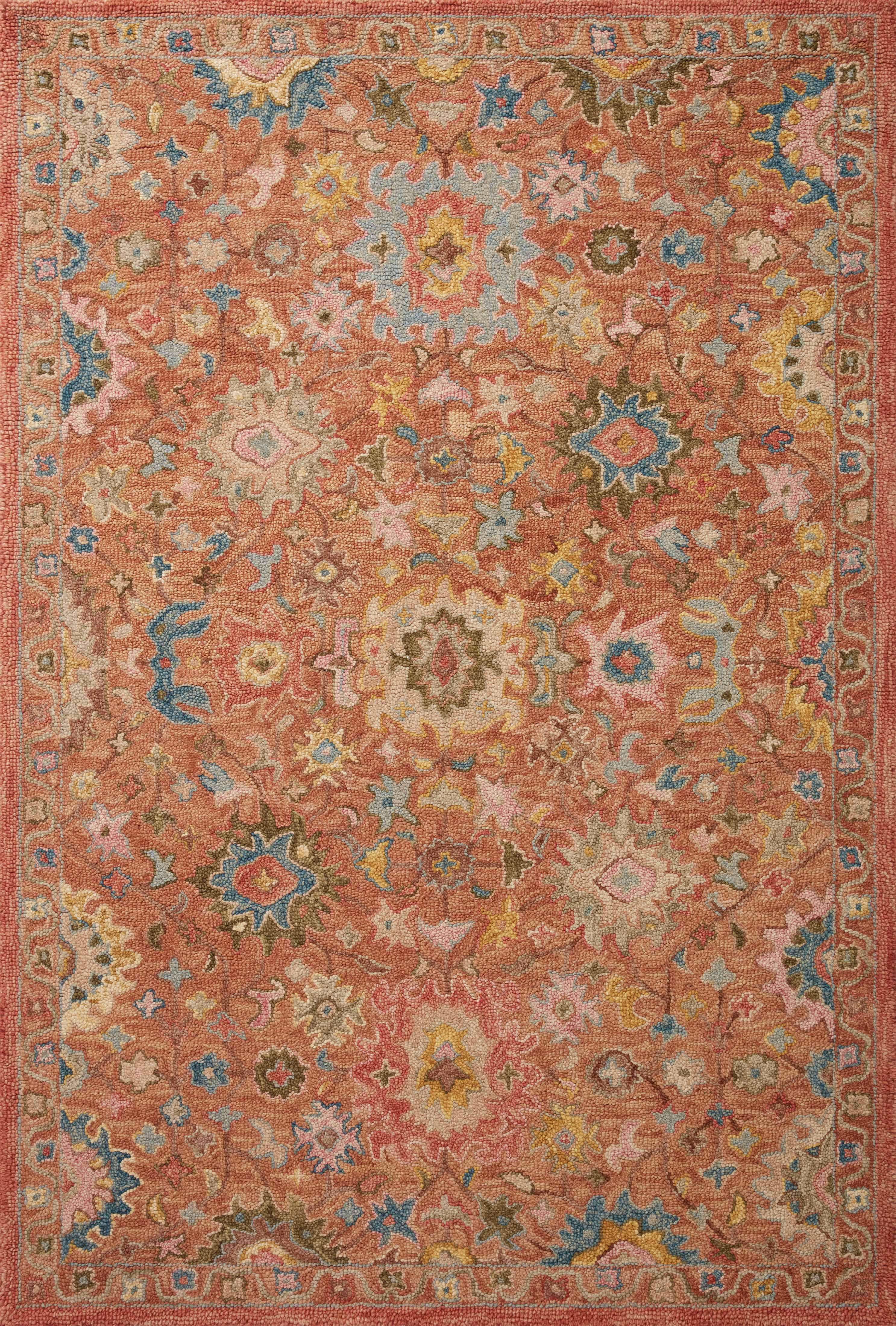 Loloi Padma Terracotta / Multi 2'-6" x 7'-6" - Image 0
