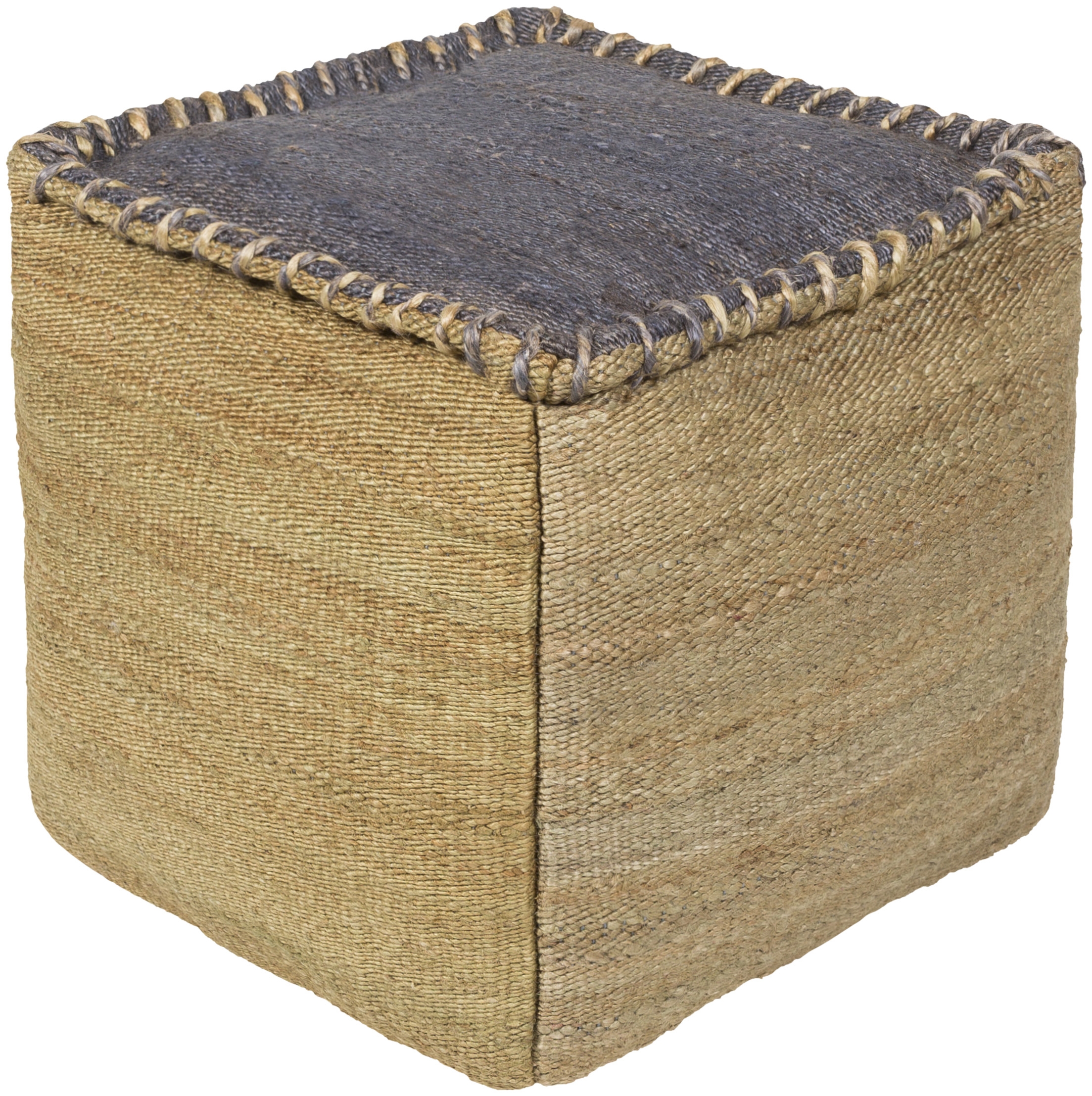 Tonga Woven Pouf - Image 0