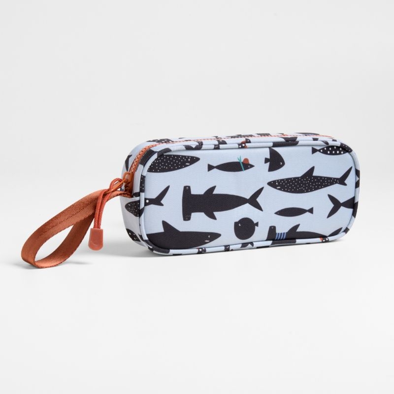 Dreamer Shark School Soft Kids Pencil Case - Image 3