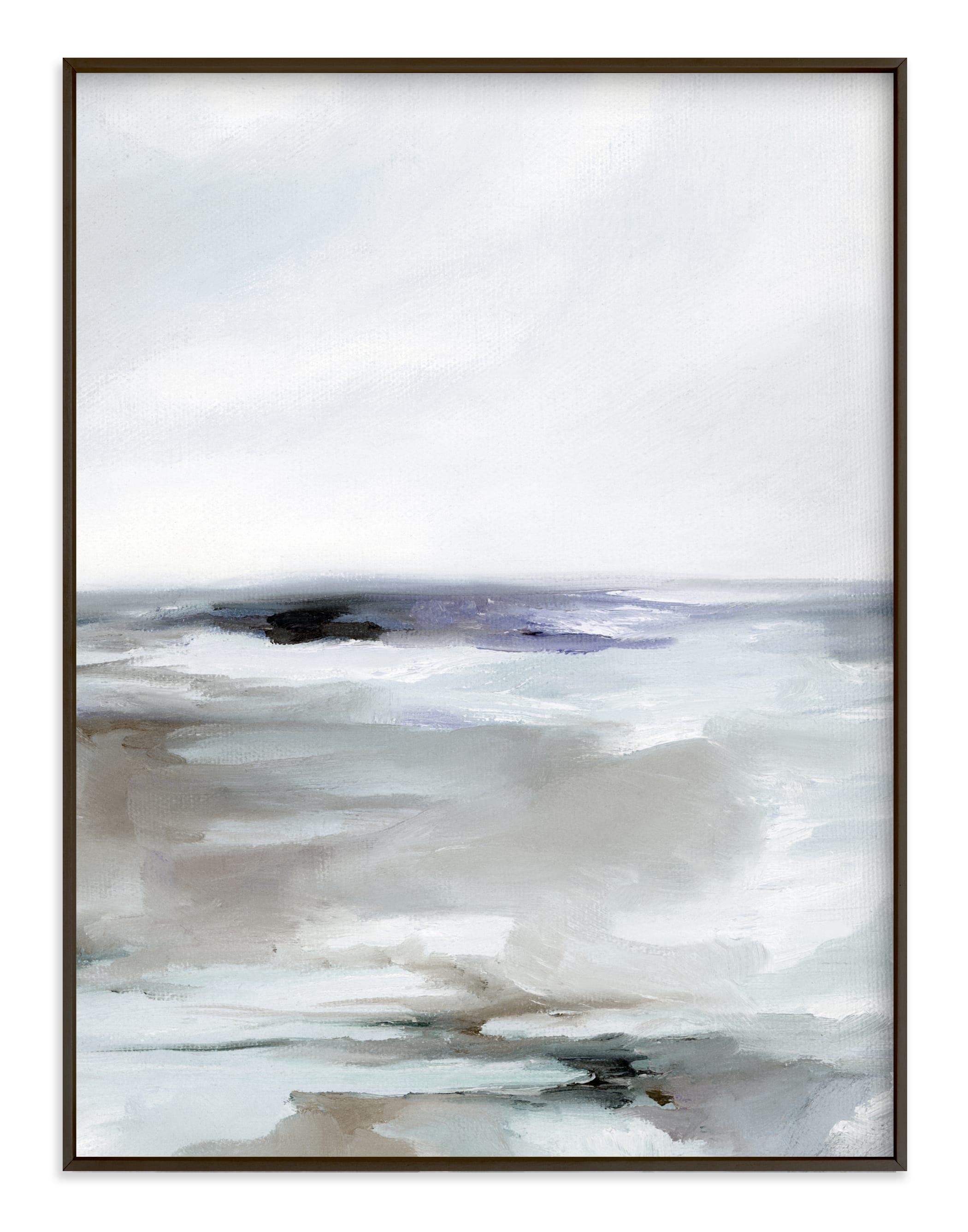 Sweeping Azure II Art Print - Image 0