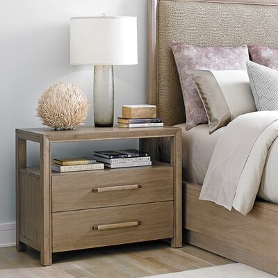 Shadow Play Curtain Call 2 Drawer Nightstand - Image 0