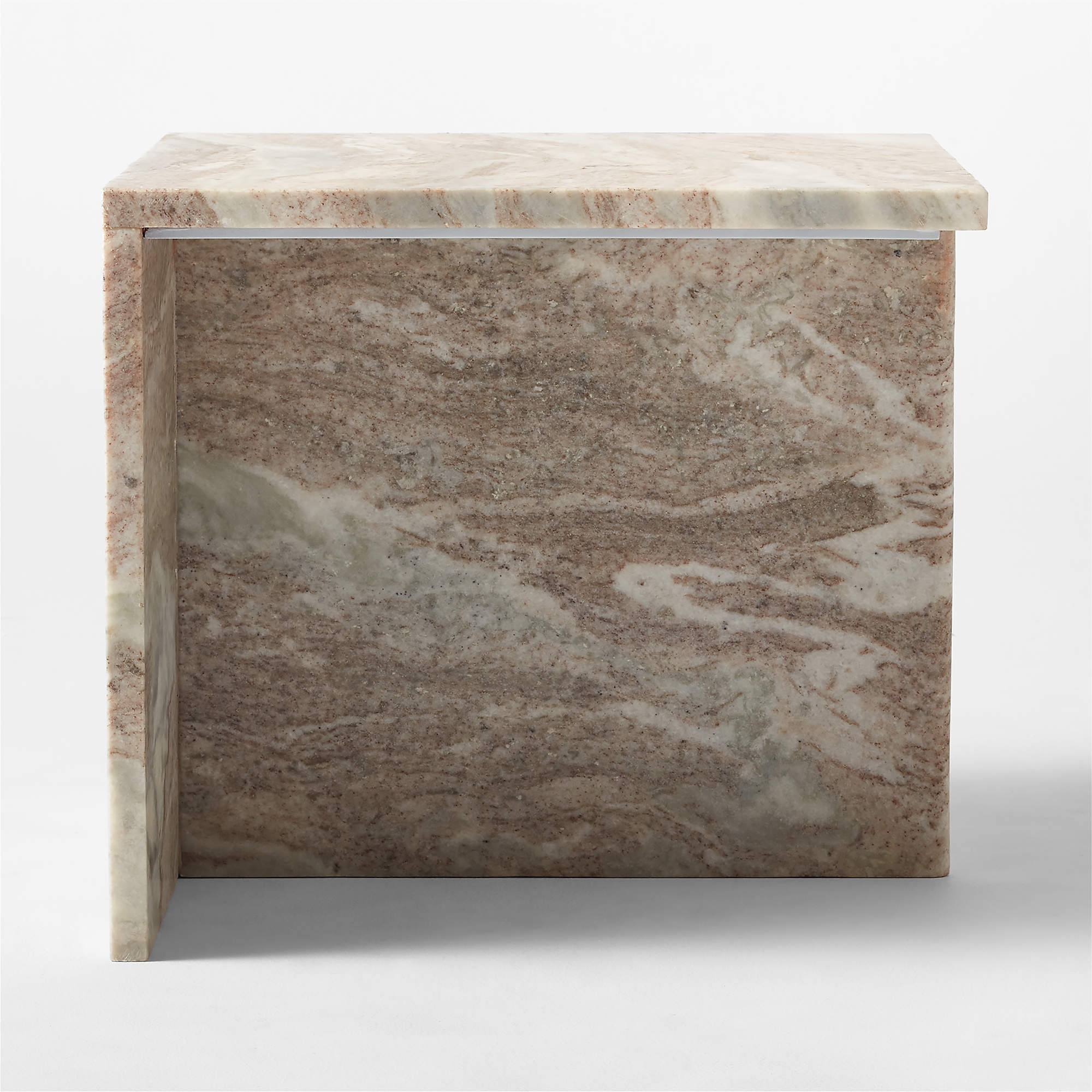 T Short Marble Side Table - Image 4