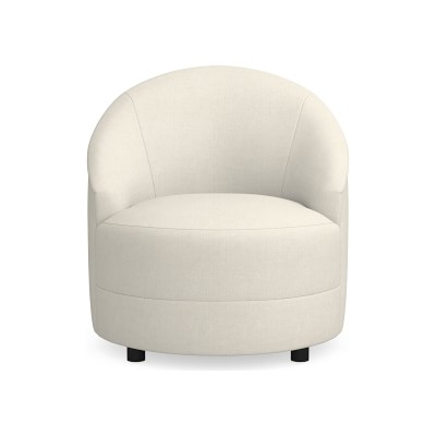 Capri Occasional Chair, Performance Linen Blend, Ivory - Image 0