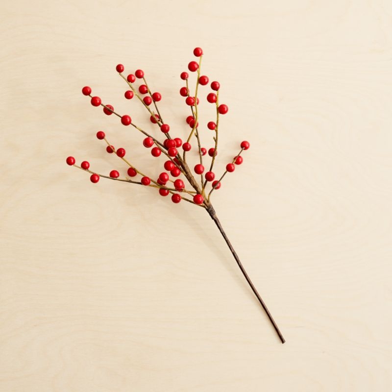 Red Berry Tree Pick - Image 2