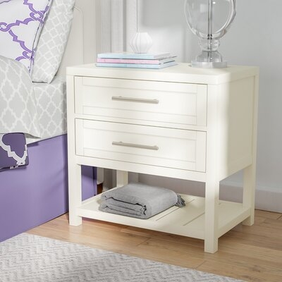 Medrano 2 - Drawer Solid Wood Nightstand - Image 0