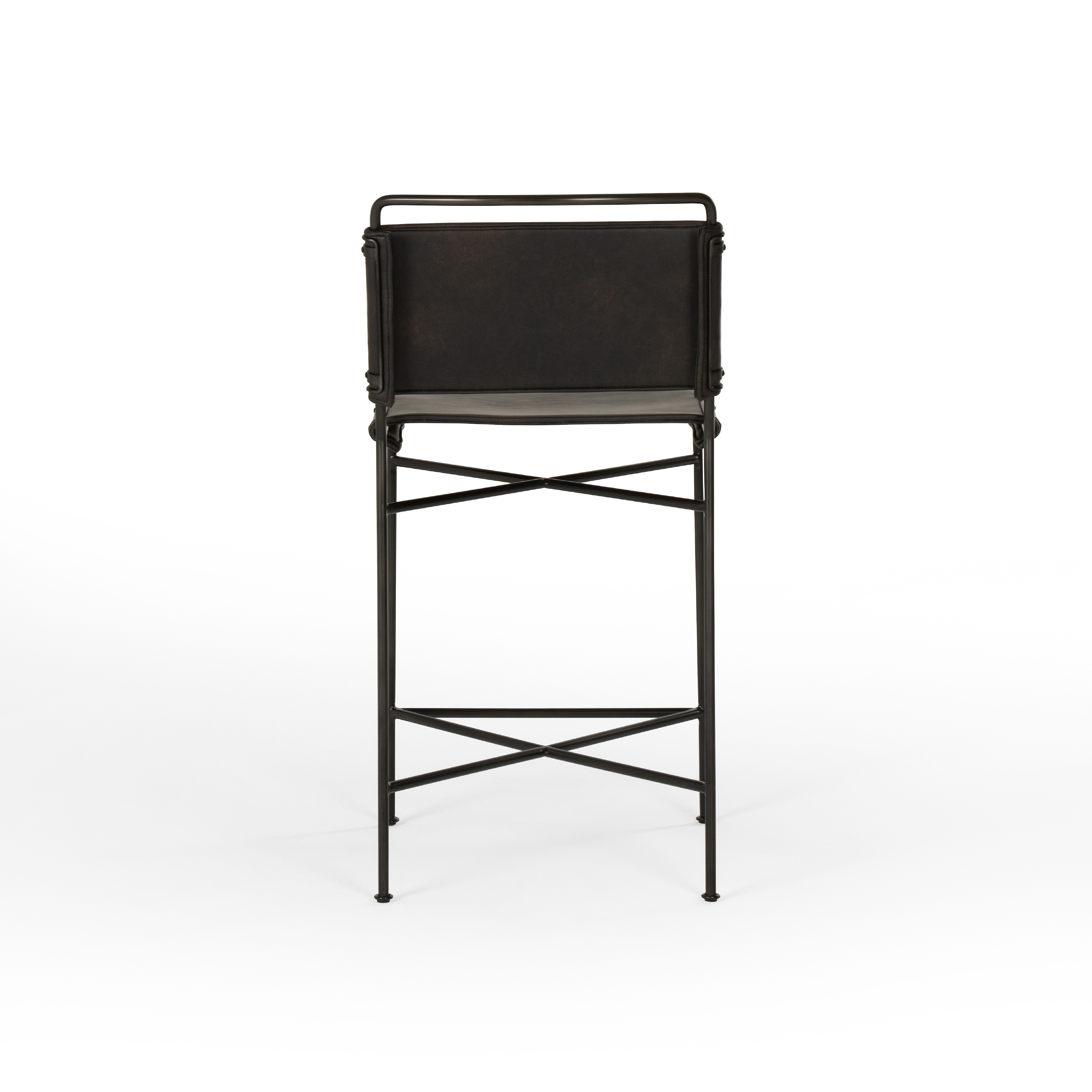 Wharton Bar + Counter Stool - Distressed Black - Image 4