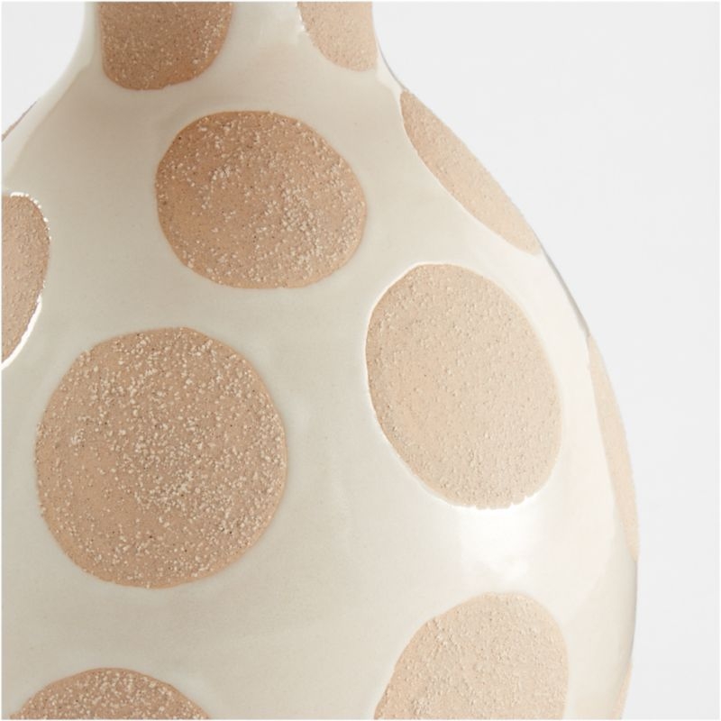 Dot White Ceramic Kids Table Lamp - Image 3