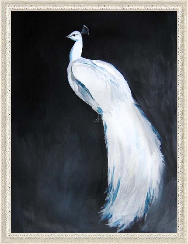 White Peacock II by Christine Lindstrom for Artfully Walls - Image 0
